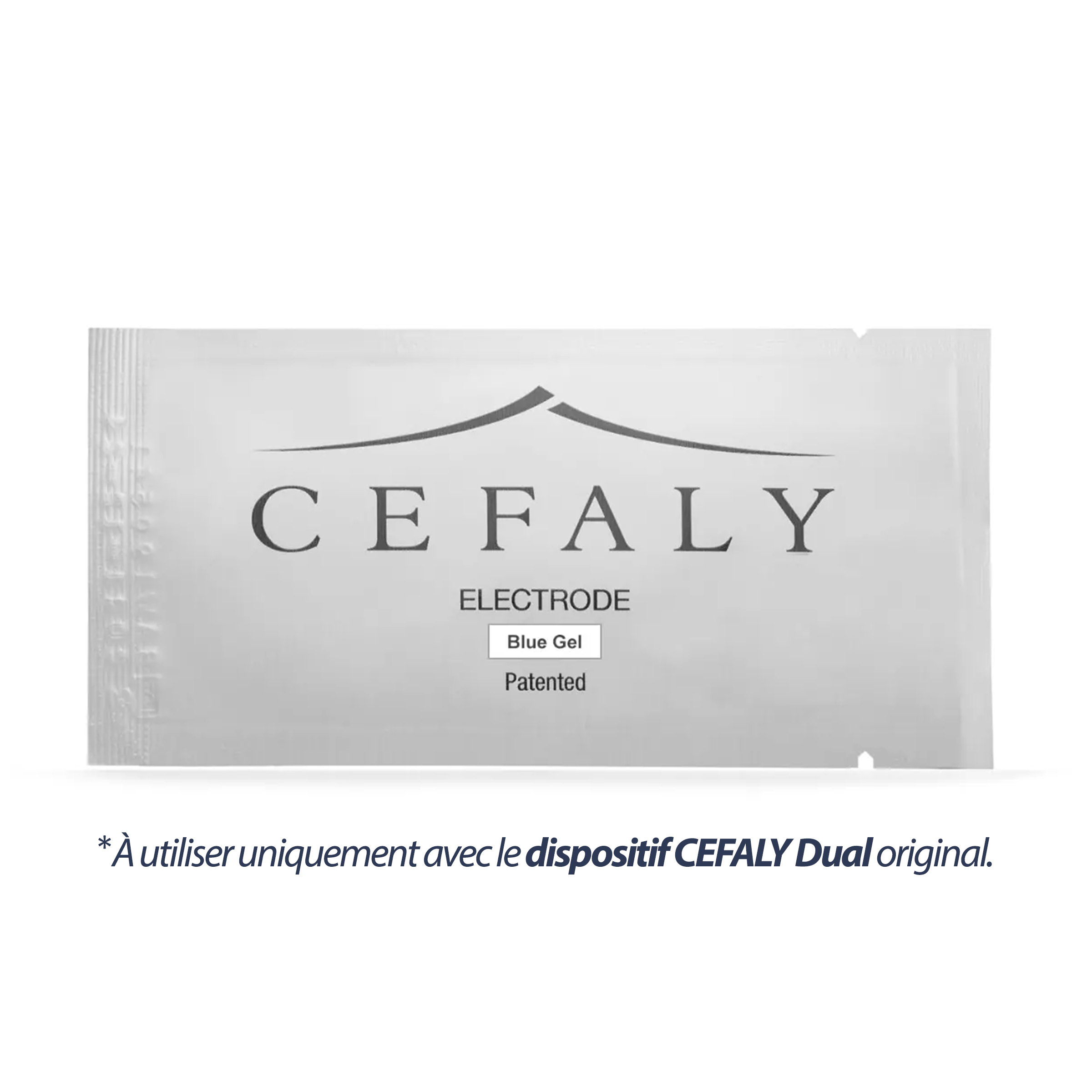 Électrodes à gel bleu CEFALY - Trousse de 3