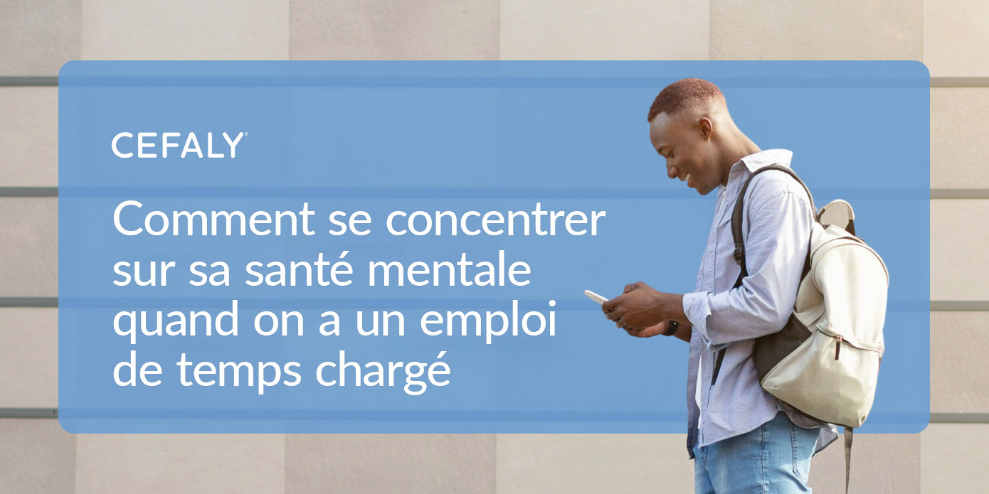 Santé mentale très occupée