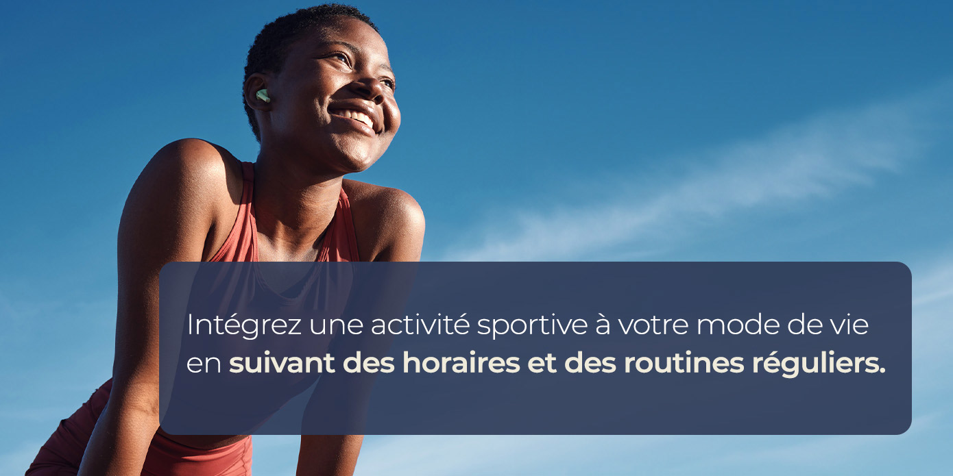 Construire une routine d’exercice
