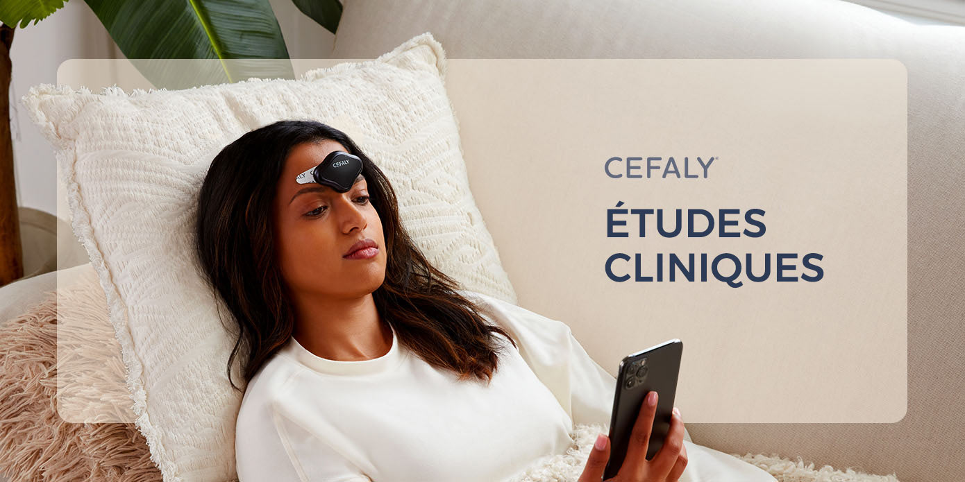 Études cliniques CEFALY